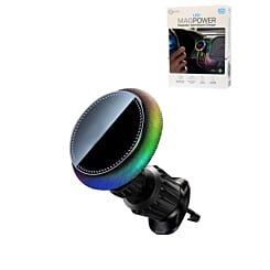 POMGEAR MagPower Magnetic Vent Mount with RGB Light (15W) (Only Ground Shipping)