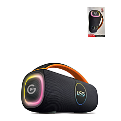 USG by PowerPeak - SoundStorm3 - BOOM Wireless Party Box Speaker - BLACK (Only Ground Shipping)