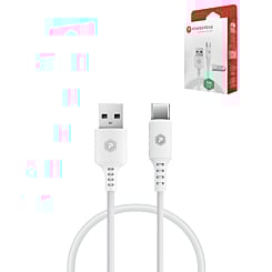 PowerPeak ECONOMY USB A-C Cable (WHITE) (3ft) (60W) (Only Ground Shipping)