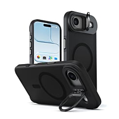 xBase by PowerPeak - DuoHybrid with Kickstand MagSafe for iPhone Air - BLACK (Only Ground Shipping)