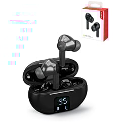 USG by PowerPeak - Airo True Wireless Bluetooth Earbuds - BLACK (Only Ground Shipping)