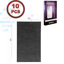 ProtectionPro - Blank Charcoal Leather (Small) (Pack of 10)