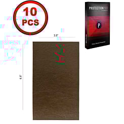 ProtectionPro - Blank Aviator Brown Leather (Small) (Pack of 10)
