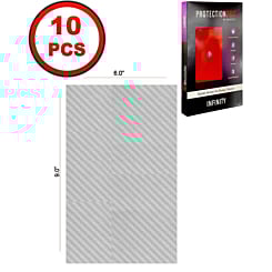 ProtectionPro - Blank Prism Carbon Film (Medium (Pack of 10)