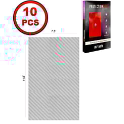 ProtectionPro - Blank Prism Carbon Film (Large (Pack of 10)
