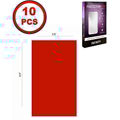 ProtectionPro - Blank Matte Fortunate Red (Small) (Pack of 10)