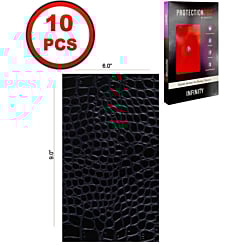 ProtectionPro - Blank Black Alligator (Medium (Pack of 10)