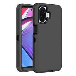 Heavy Duty Case for Galaxy A07 (BLACK) (Only Ground Shipping)