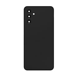 Stock up on the Back Glass with Camera Lens and Adhesive for the Galaxy A13 5G model A136 2021 in black with no logo.
