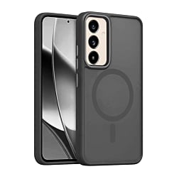 New Magnetic Wireless Charging Case - BLACK for Galaxy A35 (Only Ground Shipping)