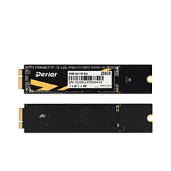 Derlar Series 1 NVMe PCIe 3.0 SSD (256GB) for Macbook Air A1370 A1369 (Late 2010 - Mid 2011)