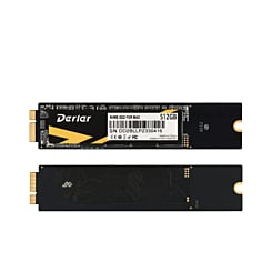 Derlar Series 1 NVMe PCIe 3.0 SSD (512GB) for Macbook Air A1370 A1369 (Late 2010 - Mid 2011)