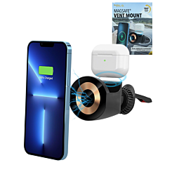 Magsafe Phone Vent Mount (BLACK) (Only Ground Shipping)