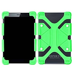 Universal 7"-7.9" Adjustable Shockproof Silicone Case -GREEN (Only Ground Shipping)