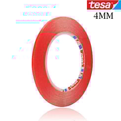 Tesa 4965 Double Side Tape (4mm / 33m) (Red)