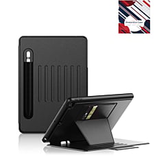 Shockproof Magnetic Multi-Angles Stand Case with Pen Holder - BLACK for iPad 10.2" (7th / 8th / 9th) / Air 3 / Pro 10.5 (Only Ground Shipping)