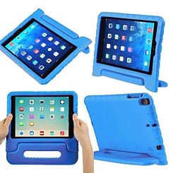 Handle Stand Shockproof Kids Case - LIGHT BLUE for iPad Mini 1 / 2 / 3 / 4 / 5 (Only Ground Shipping)