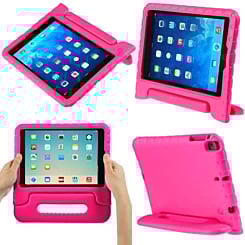Handle Stand Shockproof Kids Case - HOT PINK for iPad Mini 1 / 2 / 3 / 4 / 5 (Only Ground Shipping)