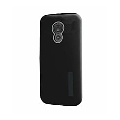 Motorola G7 Dual Layer Protective Case Cover - BLACK (Only Ground Shipping)