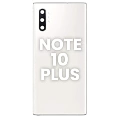 Buy the Back Glass with Camera Lens and Adhesive for Galaxy Note 10 Plus in Aura White.