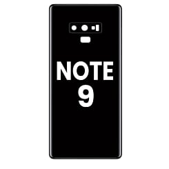 Stock up on the Back Glass with Camera Lens and Adhesive for Galaxy Note 9 in Black.