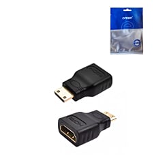 Onten Display Converter Adapter for Mini HDMI Male to HDMI Female (Only Ground Shipping)