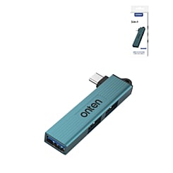 Onten 3in1 USB Expander (2x USB 2.0 + 1x USB 3.0) (Only Ground Shipping)