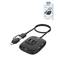 Onten 5in2 Super Fast USB A+ C Expander (4x USB 3.0 / 5gbps) (Only Ground Shipping)