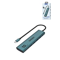 Onten 6in1 USB C Expander (2 x USB3.2 + USB C + 2 x USB 2.0 + USB C2.0) (Only Ground Shipping)