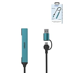 Onten 4in2 USB Expander (USB A / USB C to USB 3.0 + 4x USB 2.0) (Only Ground Shipping)