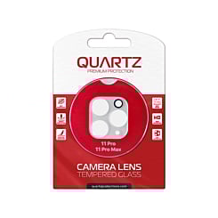 Order the Quartz clear back camera tempered glass for iPhone 11 Pro and 11 Pro Max.