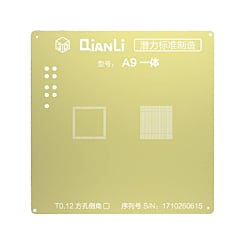 QianLi 3D Golden Stencil CPU for iPhone 6S / 6SP (A9) (Not Returnable)