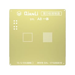 QianLi 3D Golden Stencil CPU for iPhone 6 / 6P (A8) (Not Returnable)