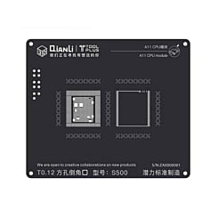 Shop the QianLi 3D black stencil CPU for iPhone 8, 8P, and X with A11 chip. This item is not returnable.