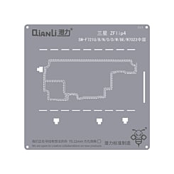 QianLi Bumblebee QS243 Middle Layer Stencil for Galaxy Z Flip 4 F721U/B/N/O/D/W/BE/W7023 (Not Returnable)