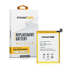 QMAX Pro Replacement Battery for Motorola G35 (XT2433 / 2024) (5000 mAh) (QG50) (Only Ground Shipping)