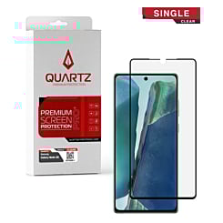 Stock up on the Quartz Clear Tempered Glass for Galaxy Note 20, Single Pack.
