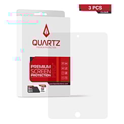 QUARTZ Clear Tempered Glass for iPad Mini 1 / Mini 2 / Mini 3 (Pack of 3)