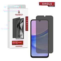 QUARTZ Privacy Tempered Glass for Galaxy A15 4G (A155 / 2023) / A15 5G (A156 / 2023) (Single Pack)