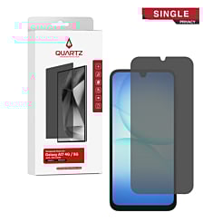 QUARTZ Privacy Tempered Glass for Galaxy A16 4G (A165 / 2024) / A16 5G (A166 / 2024) / A26 (A266 2025) / A17 4G (A175 / 2025) / A17 5G (A176 / 2025) (Single Pack)