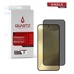 Stock up on the QUARTZ privacy tempered glass for Galaxy S24 FE, single pack.