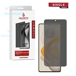 QUARTZ Privacy Tempered Glass for Motorola Moto G Stylus 5G (XT2419 / 2024) (Single Pack)