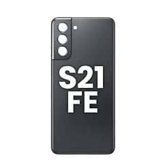 Purchase the Back Glass with Camera Lens and Adhesive for Galaxy S21 FE in Graphite.