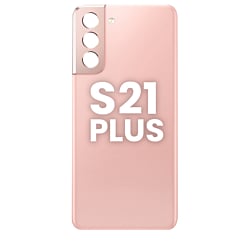 Buy the Back Glass with Camera Lens and Adhesive for Galaxy S21 Plus in Phantom Pink.