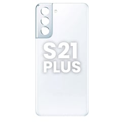 Order the Back Glass with Camera Lens and Adhesive for Galaxy S21 Plus in Phantom Silver.