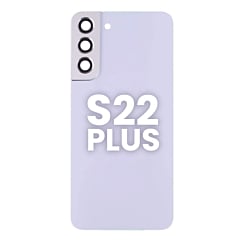 Shop the Back Glass with Camera Lens and Adhesive for the Galaxy S22 Plus in Violet.
