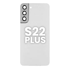 Purchase the Back Glass with Camera Lens and Adhesive for the Galaxy S22 Plus in Phantom White.
