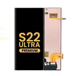 Buy the OLED Assembly without Frame for the Galaxy S22 Ultra S908, premium model.
