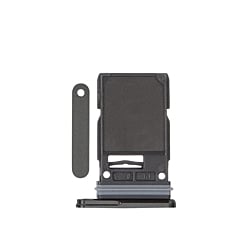 Single Sim Card Tray for Galaxy S25 Ultra (TITANIUM JET BLACK)