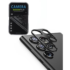 Shop the Back Camera Tempered Glass for Galaxy S25 Ultra in black.